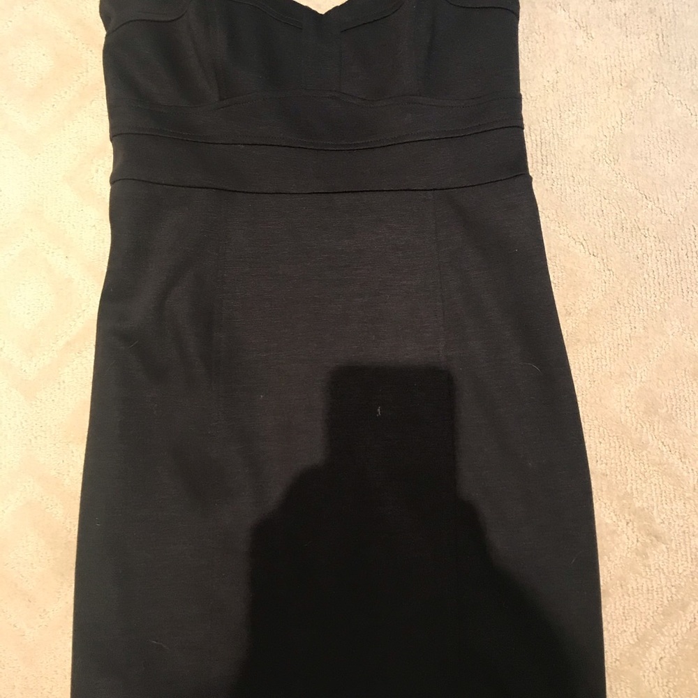 Shoshanna Strapless Black Dress